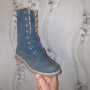 боти/ботуши  Timberland 6 In Shearling 1690A - Сини  номер 38, снимка 7