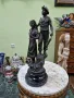 Прекрасна антикварна колекционерска френска фигура статуетка композиция , снимка 1