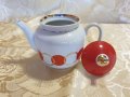 Порцеланов руски чайник -Дружковский фарфоровый завод, снимка 3