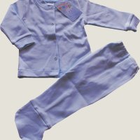 Памучен комплект за бебе, снимка 1 - Комплекти за бебе - 43675137