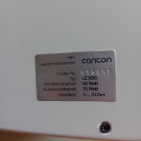 Тонколони canton LE 500, снимка 3 - Тонколони - 43068478