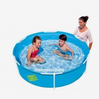 Басейн сглобяем152 cm x 38 cm My Frame Pool за деца или за  ледена баня  домашна (криотерапия) , снимка 3 - Басейни и аксесоари - 33260996