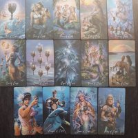 Вълшебни таро карти: Elemental Wisdom Tarot & Dark Mansion Tarot & Slavic Legends Tarot, снимка 7 - Карти за игра - 34659537