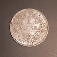 1 марка 1910 Германия сребро , снимка 2 - Нумизматика и бонистика - 43454549