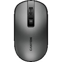 Мишка Безжична Canyon CNS-CMSW18DG 1600dpi 4 btn Тъмно сива, снимка 1 - Клавиатури и мишки - 36647016