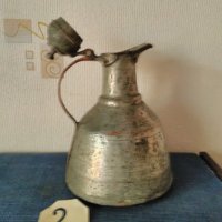 ИБРИК стари съдове за течности,ръчно изковани и орнаментирани., снимка 8 - Антикварни и старинни предмети - 37804914