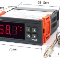 Терморегулатор за инкубатор термостат термо реле температурен контролер 220в, снимка 5 - Друга електроника - 40478526