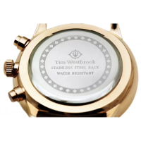 Златист часовник - New Brighton Gold Watch (005) , снимка 3 - Мъжки - 44876893