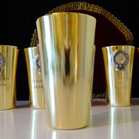 Месингова чаша Крал на кеглите,боулинг от 1964 г. , снимка 3 - Антикварни и старинни предмети - 37367965