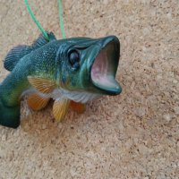 Сувенир -  риба бас (Largemouth Bass), снимка 4 - Такъми - 36683462