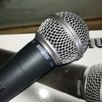 комплект-shure sm58-profi microphone-внос швеицария, снимка 2 - Микрофони - 28553014