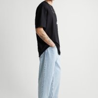 Мъжки дънки Zara Straight Tapered Fit- размер 46, снимка 3 - Дънки - 43853954