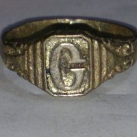 Старинен пръстен сачан над стогодишен - 73811, снимка 2 - Антикварни и старинни предмети - 29013615