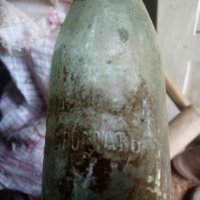 Старо шише с порцеланова тапа и надпис "Лимонадъ съ аромат плодъ" , снимка 8 - Колекции - 32751450
