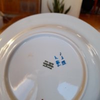 Стара порцеланова чиния,чинии #17, снимка 7 - Антикварни и старинни предмети - 35271252