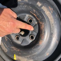 Vw Michelin Джанта с гума 4 x 100 et 45 357 601 патерица, снимка 4 - Гуми и джанти - 43833693