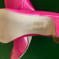 Дамски обувки естествена кожа розови, снимка 3 - Дамски обувки на ток - 43450167