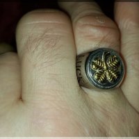  „GOOD LUCK” -пръстен за щастливия мъж! , снимка 1 - Пръстени - 34716720