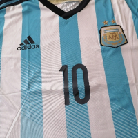 Тениска на Аржентина - Меси , снимка 5 - Футбол - 44857923