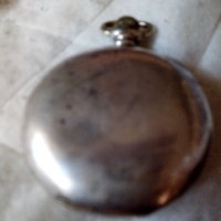 Масивен среб.джобен часовник,,Елджин,,,американски, снимка 2 - Джобни - 27622162