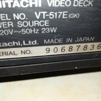 hitachi vt-517e made in japan 0108221207, снимка 17 - Плейъри, домашно кино, прожектори - 37557894