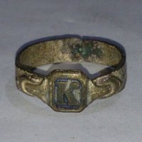 Старинен пръстен сачан над стогодишен - 67121, снимка 1 - Антикварни и старинни предмети - 28993456