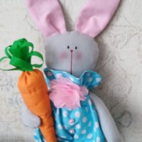 Текстилна декорация зайченце-момченца и момиченца, снимка 8 - Кукли - 28161803