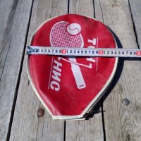Стар калъф за тенис ракета, снимка 4 - Антикварни и старинни предмети - 26944606
