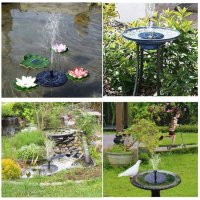Соларен фонтан за градина, снимка 5 - Градински мебели, декорация  - 32409411
