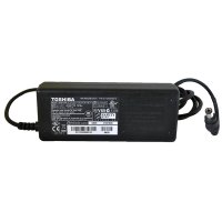ОРИГИНАЛНО зарядно (захранващ адаптер) за лаптопи Toshiba 15V-5A-6A-PA2501U - ГАРАНЦИЯ!, снимка 2 - Лаптоп аксесоари - 44115601