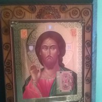 ХРИСТОС ИКОНА-ВНОС УКРАИНА, снимка 4 - Колекции - 27693136