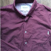 carhartt dots shirt - страхотна мъжка риза КАТО НОВА, снимка 5 - Ризи - 32413029