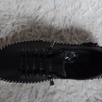 Обувки, черни, естествена кожа, код 34/ББ1/49, снимка 5 - Дамски ежедневни обувки - 36803454