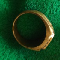 Пръстен стар бронзов 21912, снимка 3 - Колекции - 33370348