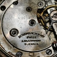 Стар Швейцарски часовник, снимка 1 - Антикварни и старинни предмети - 39976087