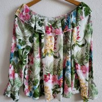 Красива лятна блуза от вискоза, снимка 4 - Туники - 37776389