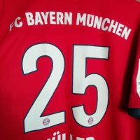Bayern Munich Muller #25 Adidas XL оригинална тениска фланелка Байерн Мюнхен Томас Мюлер , снимка 3 - Тениски - 43473451
