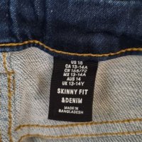 Сини дънки skinny fit модел за момче 10-12г., снимка 3 - Детски панталони и дънки - 40458658