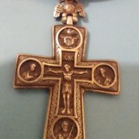 Сребърен колекционерски кръст, Украйна на 30 години! , снимка 3 - Антикварни и старинни предмети - 43453465