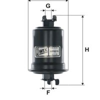 Горивен филтър WIX за Хюндай Соната, Мицубиши Галант и Сузуки Самурай бензинови двигатели, снимка 1 - Части - 43561285