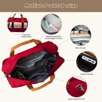 Комплект 3 бр. чанта за фитнес и две кубчета органайзер, червено, снимка 3 - Чанти - 44071808