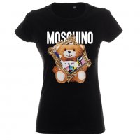  Тениска Moschino Bear принт Нови модели и цветове, снимка 10 - Тениски - 33613386