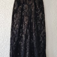 Дамска рокля H&M с дантела и паети размер ХЛ, снимка 7 - Рокли - 37545422