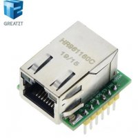 GREATZT Smart Electronics USR-ES1 W5500 Chip New SPI to LAN/ Ethernet Converter TCP/IP Mod for Ardui, снимка 1 - Друга електроника - 39657075