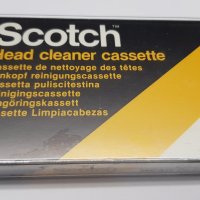 SCOTCH  почистваща аудиокасета нова запечатана, снимка 1 - Аудио касети - 43450996