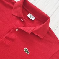 Lacoste Classic Fit Pique Cotton Regular Fit Mens Size 3 - S ОРИГИНАЛ! Мъжка Тениска!, снимка 1 - Тениски - 40548937