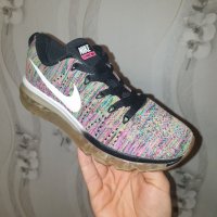 Nike Flyknit Air Max “Multi-Color” оригинални маратонки  номер 35,5-36, снимка 2 - Маратонки - 44053141