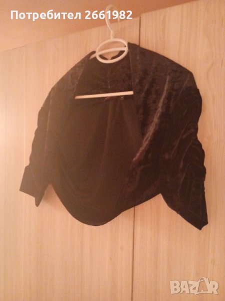 Болеро - черно кадифе, снимка 1