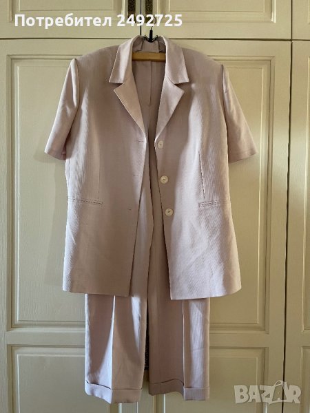 Сако и панталони комплект розово бедорозово, снимка 1