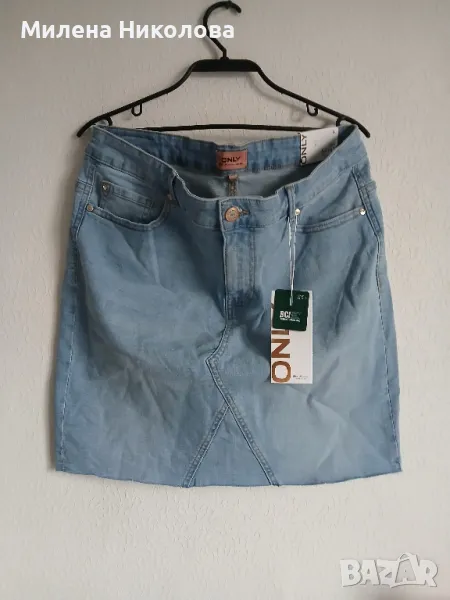 Пола Деним ONLY XL, снимка 1